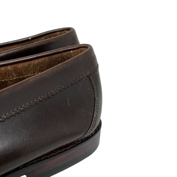 J Crew Camden Loafers Mens 12 Brown Leather Sole‎ Penny Preppy BJ009 main image 12